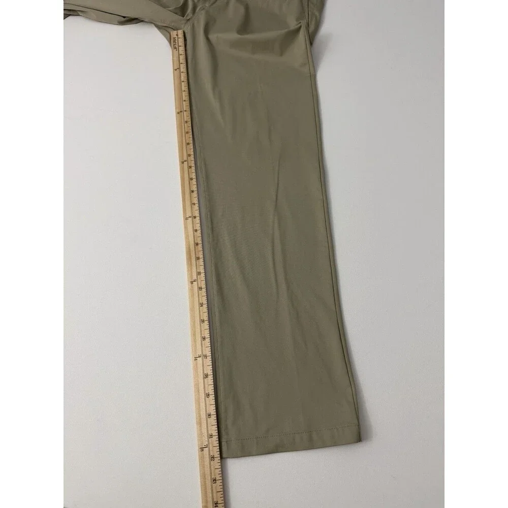 Rhone Commuter Pants 33x32 Beige Khaki Golf Performance Chino Stretch Preppy